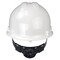 Radians Hard Hat, HDPE, 6 Point Ratchet, Type 1, Class E, White GHR6-WHITE - alternate 4