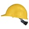 Radians Hard Hat, HDPE, 6 Point Ratchet, Type 1, Class E, Yellow GHR6-YELLOW - alternate 4