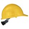 Radians Hard Hat, HDPE, 6 Point Ratchet, Type 1, Class E, Yellow GHR6-YELLOW - alternate 3