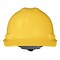 Radians Hard Hat, HDPE, 6 Point Ratchet, Type 1, Class E, Yellow GHR6-YELLOW - alternate 5