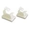 Gardner Bender Cable Clip, Plastic, 3/8 in Bundle Dia., White, 6 PK GKK-1538 - alternate 1