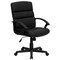 Flash Furniture Leather Task Chair, 17-1/2" to 21-1/2", Black GO-1004-BK-LEA-GG - alternate 5