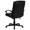 Flash Furniture Leather Task Chair, 17-1/2" to 21-1/2", Black GO-1004-BK-LEA-GG - alternate 6