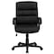 Flash Furniture Leather Task Chair, 17-1/2" to 21-1/2", Black GO-1004-BK-LEA-GG - alternate 10