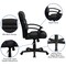 Flash Furniture Leather Task Chair, 17-1/2" to 21-1/2", Black GO-1004-BK-LEA-GG - alternate 7