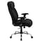 Flash Furniture Hercules Office Chair, Black Back, 29 in W 29" L 45-1/2" H, Adjustable Padded, Fabric Seat GO-1235-BK-FAB-A-GG - alternate 5