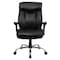 Flash Furniture Hercules Office Chair, Black Back, 29 in W 29" L 45-1/2" H, Adjustable Padded, Leather Seat GO-1235-BK-LEA-A-GG - alternate 6