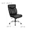 Flash Furniture Executive Chair, Black Seat, Leather Back GO-1235-BK-LEA-GG - alternate 2