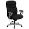 Flash Furniture Hercules Office Chair, Black Back, 30 in W 31" L 48-1/2" H, Height and Width Adjustable Padded GO-1534-BK-FAB-GG - alternate 4