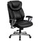 Flash Furniture Hercules Office Chair, Black Back, 30 in W 31" L 48-1/2" H, Height and Width Adjustable Padded GO-1534-BK-LEA-GG - alternate 8