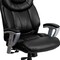 Flash Furniture Hercules Office Chair, Black Back, 30 in W 31" L 48-1/2" H, Height and Width Adjustable Padded GO-1534-BK-LEA-GG - alternate 4