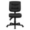 Flash Furniture Leather Task Chair, 22 1/4-, No Arm, Back, Seat, Frame: Black GO-1574-BK-GG - alternate 10