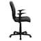 Flash Furniture Vinyl Contemporary Chair, 16-3/4" to 21-3/4, Fixed Arms, Black GO-1691-1-BK-A-GG - alternate 9