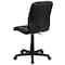 Flash Furniture Vinyl Contemporary Chair, 16-3/4" to 21-3/4, Black GO-1691-1-BK-GG - alternate 3