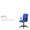 Flash Furniture Metal Contemporary Chair, 16-3/4" to 21-3/4, Fixed Arms, Blue GO-1691-1-BLUE-A-GG - alternate 6
