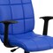 Flash Furniture Metal Contemporary Chair, 16-3/4" to 21-3/4, Fixed Arms, Blue GO-1691-1-BLUE-A-GG - alternate 10