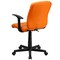 Flash Furniture Metal Contemporary Chair, 16-3/4" to 21-3/4, Fixed Arms, Orange GO-1691-1-ORG-A-GG - alternate 5