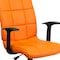 Flash Furniture Metal Contemporary Chair, 16-3/4" to 21-3/4, Fixed Arms, Orange GO-1691-1-ORG-A-GG - alternate 9