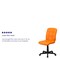 Flash Furniture Vinyl Contemporary Chair, 16-3/4" to 21-3/4, Orange GO-1691-1-ORG-GG - alternate 5