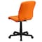 Flash Furniture Vinyl Contemporary Chair, 16-3/4" to 21-3/4, Orange GO-1691-1-ORG-GG - alternate 3