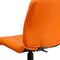 Flash Furniture Vinyl Contemporary Chair, 16-3/4" to 21-3/4, Orange GO-1691-1-ORG-GG - alternate 9