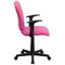 Flash Furniture Vinyl Contemporary Chair, 16-3/4" to 21-3/4, Fixed Arms, Pink GO-1691-1-PINK-A-GG - alternate 10