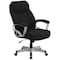 Flash Furniture Hercules Office Chair, Black Back, 28-1/2 in W 35" L 49-1/2" H, Padded GO-1850-1-FAB-GG - alternate 6