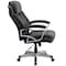 Flash Furniture Hercules Office Chair, Black Seat, Black Back, 28 1/2 in W 35" L 49-1/2" H, Padded, Leather Seat GO-1850-1-LEA-GG - alternate 9