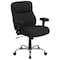 Flash Furniture Hercules Task Office Chair, Black Back, 29-1/2 in W 29" L 44" H, Adjustable Padded, Fabric Seat GO-2031F-GG - alternate 3