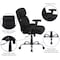 Flash Furniture Hercules Task Office Chair, Black Back, 29-1/2 in W 29" L 44" H, Adjustable Padded, Fabric Seat GO-2031F-GG - alternate 6