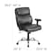 Flash Furniture Hercules Task Office Chair, Black Back, 29-1/2 in W 29" L 44" H, Adjustable Padded GO-2031-LEA-GG - alternate 7