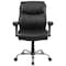 Flash Furniture Hercules Task Office Chair, Black Back, 29-1/2 in W 29" L 44" H, Adjustable Padded GO-2031-LEA-GG - alternate 10
