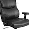 Flash Furniture Hercules Task Office Chair, Black Back, 29-1/2 in W 29" L 44" H, Adjustable Padded GO-2031-LEA-GG - alternate 2