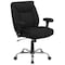 Flash Furniture Hercules Task Office Chair, Black Back, 29 in W 29" L 42-3/4" H, Adjustable Padded, Fabric Seat GO-2073F-GG - alternate 7