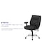 Flash Furniture Hercules Task Office Chair, Black Back, 29 in W 29" L 42-3/4" H, Adjustable Padded, Fabric Seat GO-2073F-GG - alternate 4