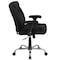 Flash Furniture Hercules Task Office Chair, Black Back, 29 in W 29" L 42-3/4" H, Adjustable Padded, Fabric Seat GO-2073F-GG - alternate 10