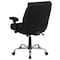 Flash Furniture Hercules Task Office Chair, Black Back, 29 in W 29" L 42-3/4" H, Adjustable Padded, Fabric Seat GO-2073F-GG - alternate 6