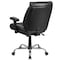Flash Furniture Hercules Task Office Chair, Black Seat, Black Back, 29 in W 29" L 42-3/4" H, Adjustable Padded GO-2073-LEA-GG - alternate 8