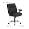 Flash Furniture Hercules Office Chair, Black Seat, Gray Back, 28 in W 31" L 49" H, Padded Loop, Fabric Seat GO-2078-GG - alternate 3