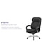 Flash Furniture Hercules Office Chair, Black Seat, Gray Back, 28 in W 31" L 49" H, Padded Loop, Fabric Seat GO-2078-GG - alternate 6