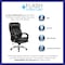 Flash Furniture Hercules Office Chair, Black Seat, Black Back, 28 in W 31" L 49" H, Faux Leather Seat GO-2078-LEA-GG - alternate 4