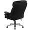 Flash Furniture Hercules Office Chair, Black Seat, Black Back, 32 3/4 in W 34" L 48" H, Adjustable Padded GO-2085-GG - alternate 3