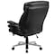 Flash Furniture Hercules Office Chair, Black Back, 32-3/4 in W 34" L 48" H, Adjustable Padded GO-2085-LEA-GG - alternate 3