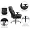 Flash Furniture Hercules Office Chair, Black Back, 32-3/4 in W 34" L 48" H, Adjustable Padded GO-2085-LEA-GG - alternate 7