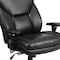 Flash Furniture Hercules Office Chair, Black Back, 32-3/4 in W 34" L 48" H, Adjustable Padded GO-2085-LEA-GG - alternate 5