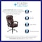 Flash Furniture Hercules Office Chair, Brown Back, 27-1/2 in W 32" L 47" H, Padded GO-2092M-1-BN-GG - alternate 5