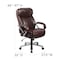 Flash Furniture Hercules Office Chair, Brown Back, 27-1/2 in W 32" L 47" H, Padded GO-2092M-1-BN-GG - alternate 4