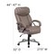 Flash Furniture Hercules Office Chair, 27-1/2 in W 32" L 47" H, Padded GO-2092M-1-TP-GG - alternate 3