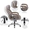 Flash Furniture Hercules Office Chair, 27-1/2 in W 32" L 47" H, Padded GO-2092M-1-TP-GG - alternate 8