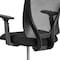 Flash Furniture Mesh 32 1/2-, Adjustable Padded, Back, Seat, Frame: Black GO-2100-A-GG - alternate 8